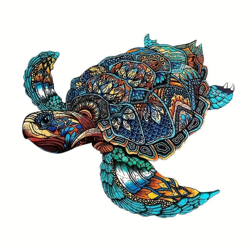 Animal Shaped Wooden Jigsaw Puzzle for Adults