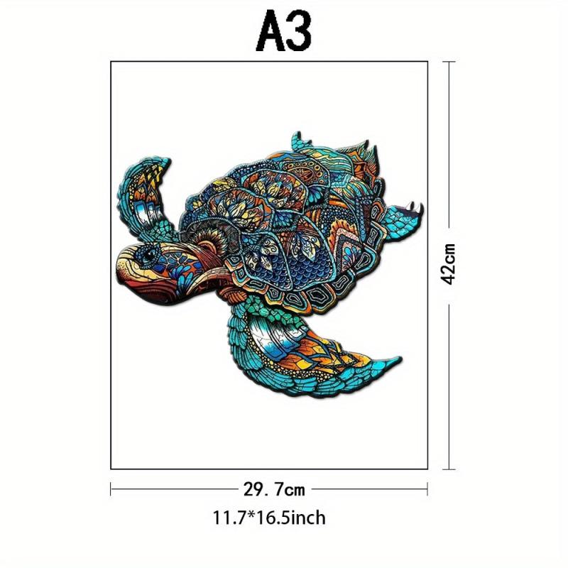 Animal Shaped Wooden Jigsaw Puzzle for Adults