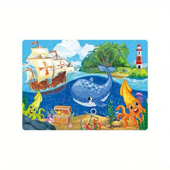 Underwater Animal Puzzle Educational Toy for Boys and Girls