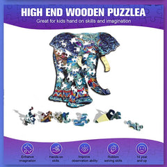 Challenging Special Shape Wooden Puzzle
