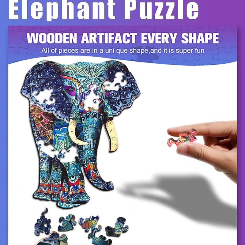 Challenging Special Shape Wooden Puzzle