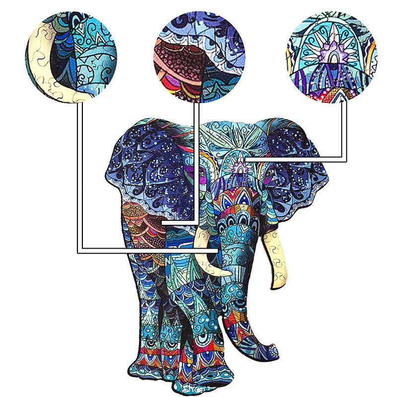 Challenging Special Shape Wooden Puzzle