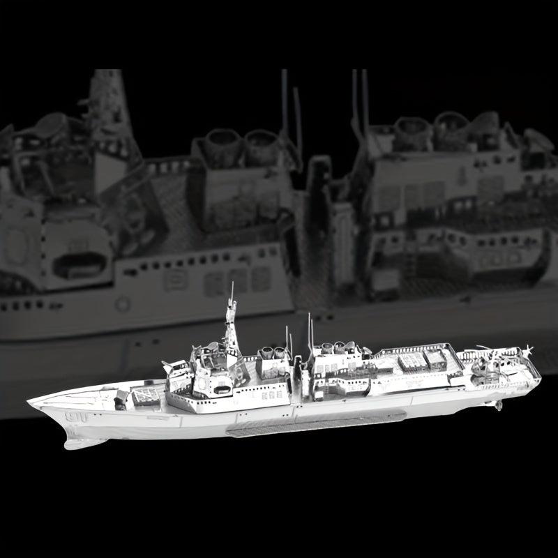 Metal 3D Jigsaw Puzzle DIY Warship Burke Destroyer
