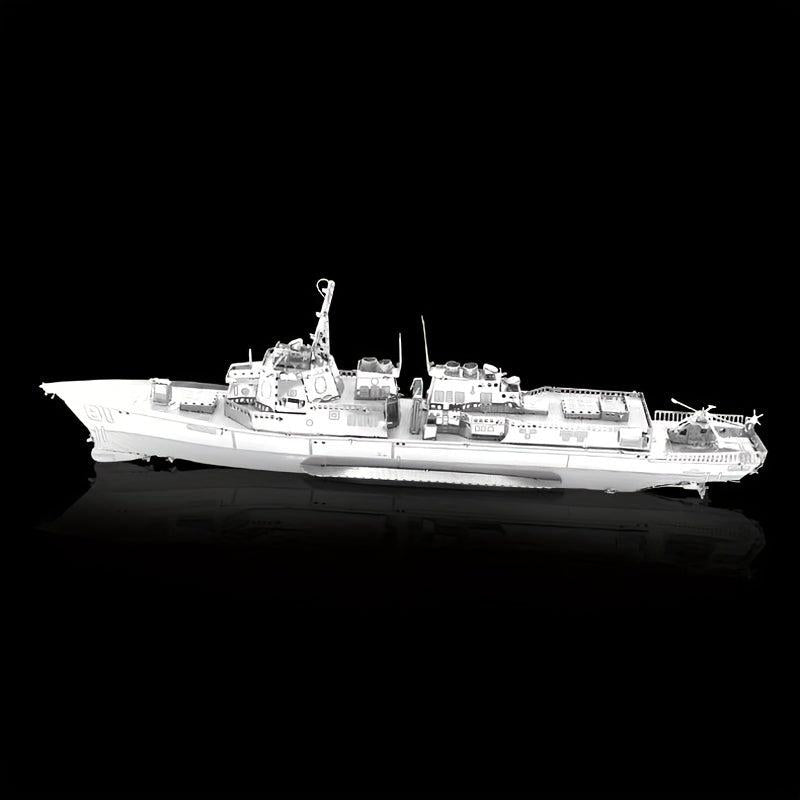 Metal 3D Jigsaw Puzzle DIY Warship Burke Destroyer