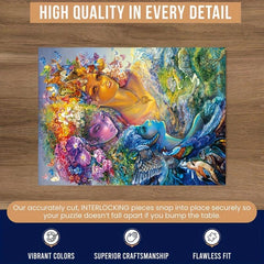 Three Goddesses Wooden Puzzle Adults Irregular Animal Shape Jigsaw