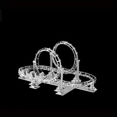 Metal 3D Jigsaw Puzzle DIY Assembly Caravan Playground Building