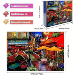 1000 Piece Jigsaw Puzzles Fun Unique Design Perfect for Adults and Teenagers