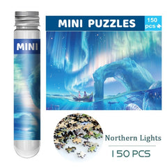 150pc Mini Paper Test Tube Puzzle Jigsaw Educational Decompression
