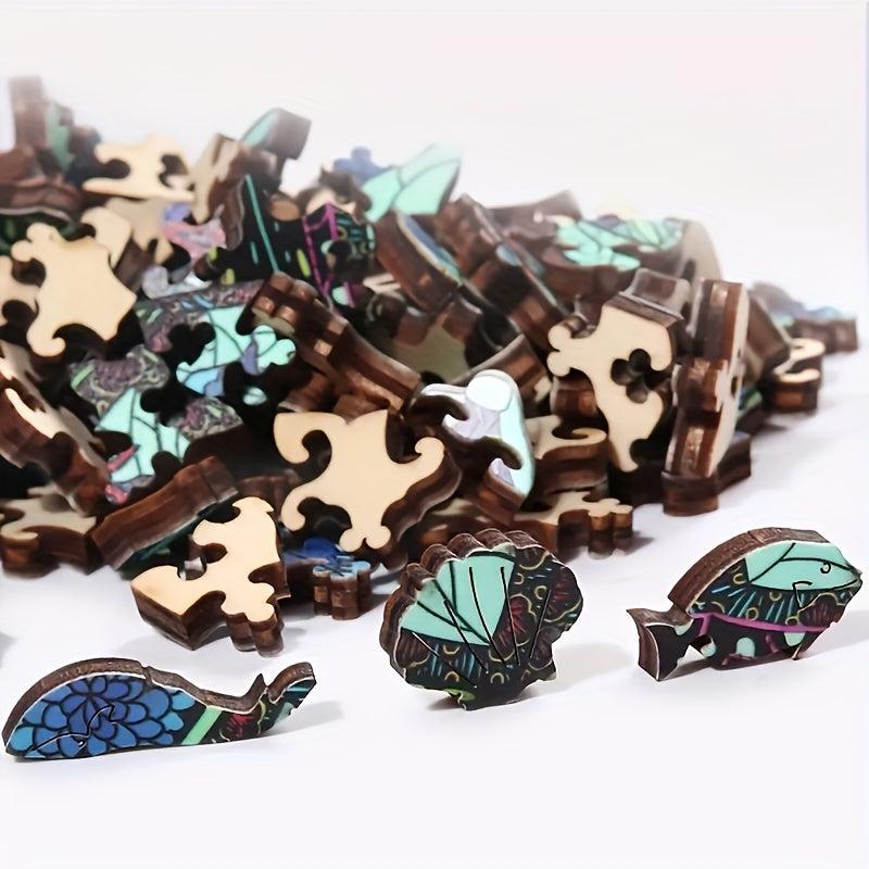 Cow Wooden Puzzle For Advanced Players Creative Various Special Shapes