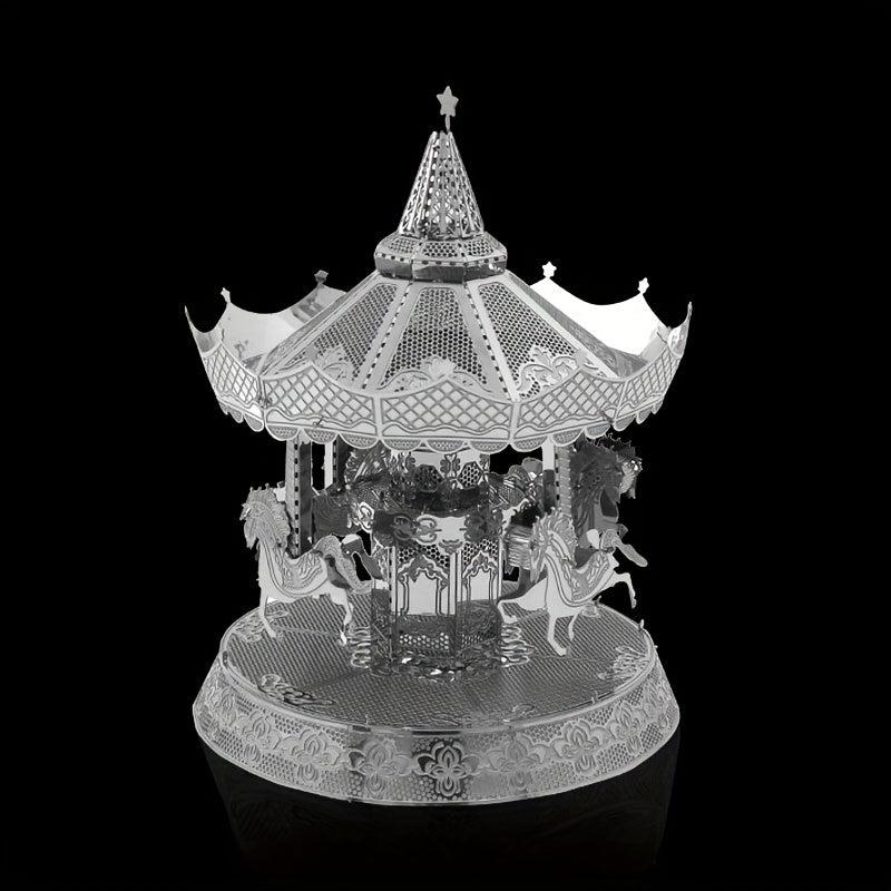 Metal 3D Jigsaw Puzzle DIY Assembly Playground Building