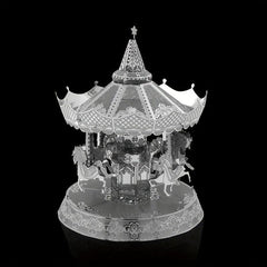 Metal 3D Jigsaw Puzzle DIY Assembly Playground Building