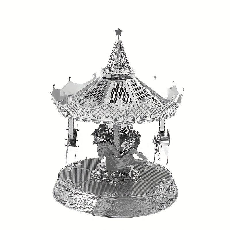 Metal 3D Jigsaw Puzzle DIY Assembly Playground Building