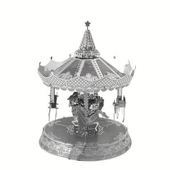 Metal 3D Jigsaw Puzzle DIY Assembly Playground Building