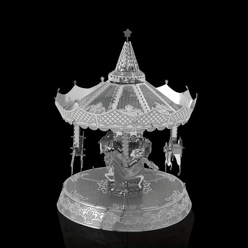 Metal 3D Jigsaw Puzzle DIY Assembly Playground Building