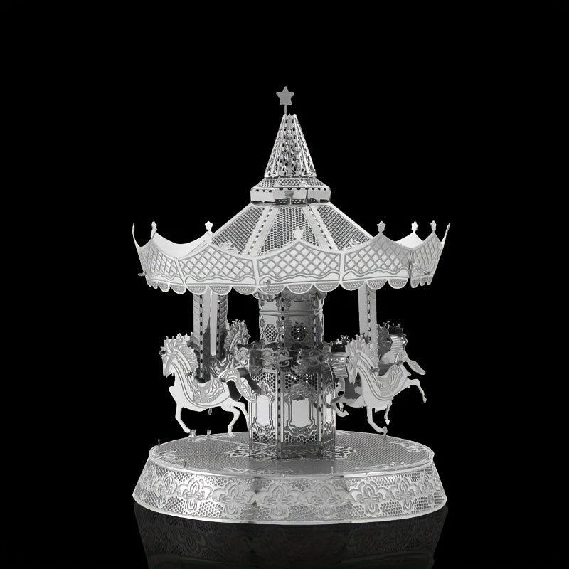 Metal 3D Jigsaw Puzzle DIY Assembly Playground Building