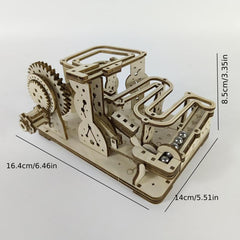 Wooden Puzzle Track Ball Toy Kit