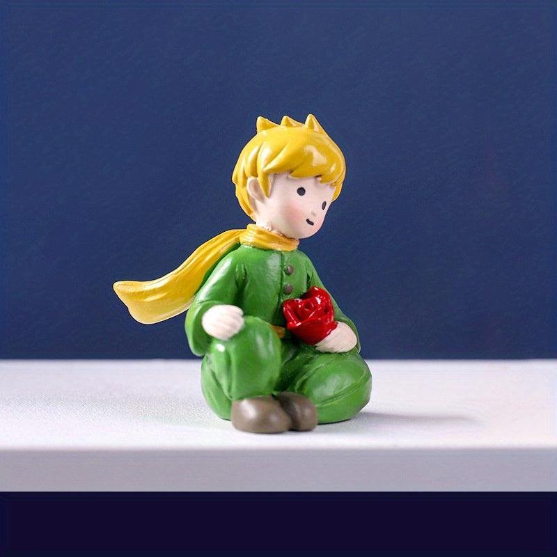 Little Prince And Fox Cake Baking Flower Props DIY Resin Crafts Ornaments