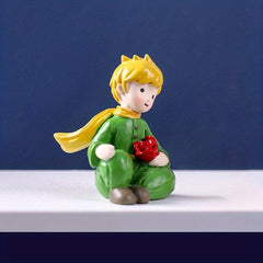 Little Prince And Fox Cake Baking Flower Props DIY Resin Crafts Ornaments