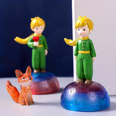 Little Prince And Fox Cake Baking Flower Props DIY Resin Crafts Ornaments