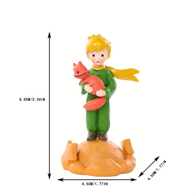 Little Prince And Fox Cake Baking Flower Props DIY Resin Crafts Ornaments
