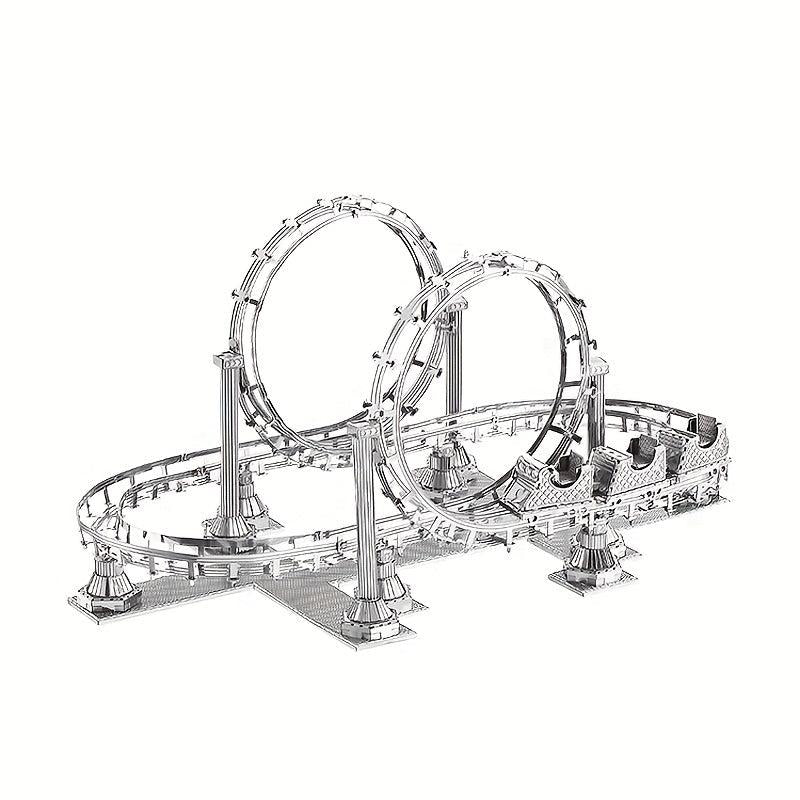 3D Metal Jigsaw Puzzle DIY Assembly Caravan Building Series