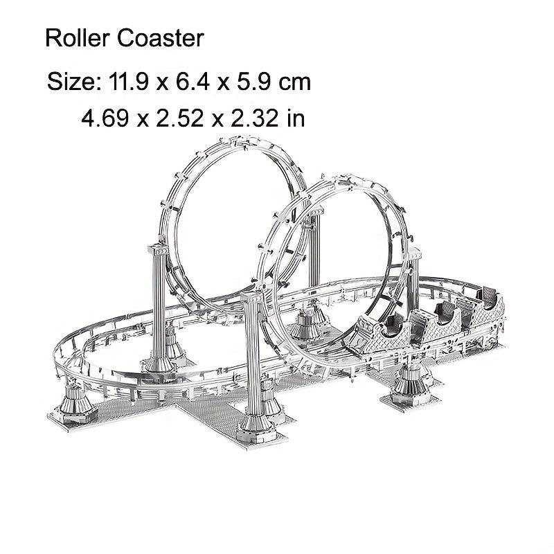 3D Metal Jigsaw Puzzle DIY Assembly Caravan Building Series