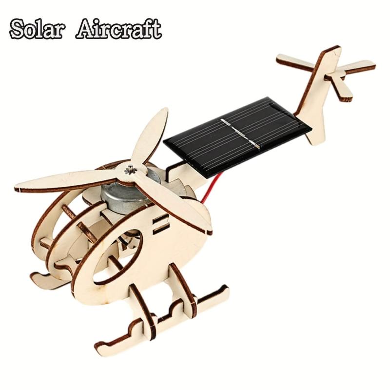 Brain-Stimulating 3D Wood Jigsaw Puzzle Kit - Fun DIY Model for Kids & Adults