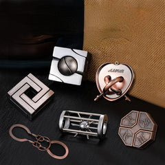 Ruban Cardano's Rings Alloy Lock Puzzle Educational Toys
