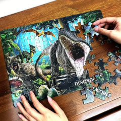 60-Piece Dinosaur Jigsaw Puzzle For Kids - Fun Puzzle For Boys And Girls