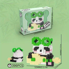 Panda Doll Building Blocks for Kids