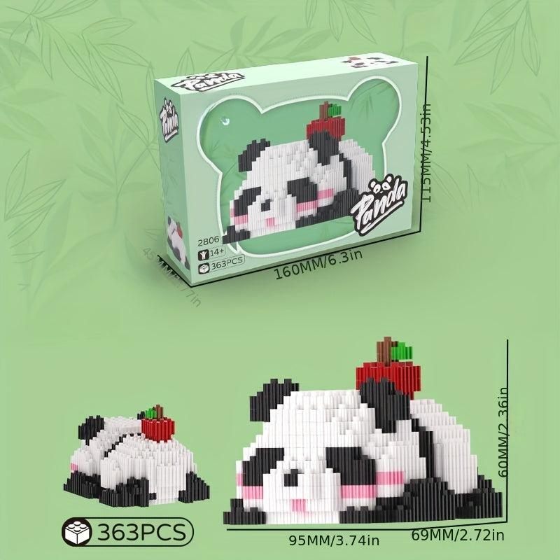 Panda Doll Building Blocks for Kids