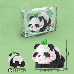 Panda Doll Building Blocks for Kids