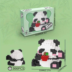 Panda Doll Building Blocks for Kids