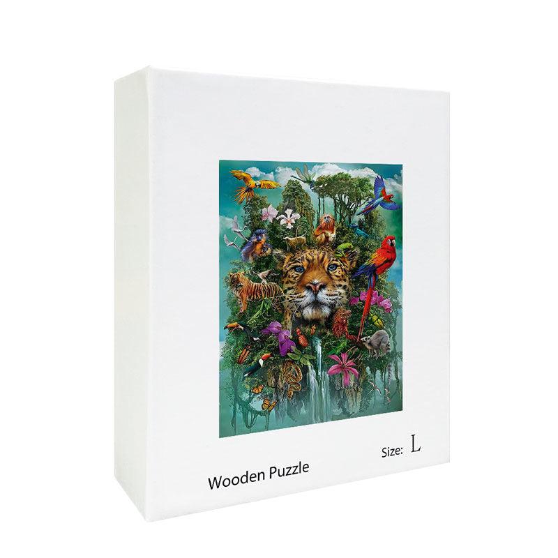 Discover Jungle Animals Puzzle Set