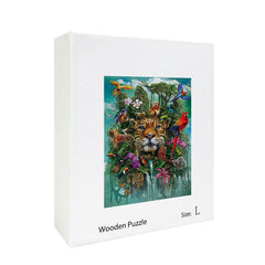 Discover Jungle Animals Puzzle Set