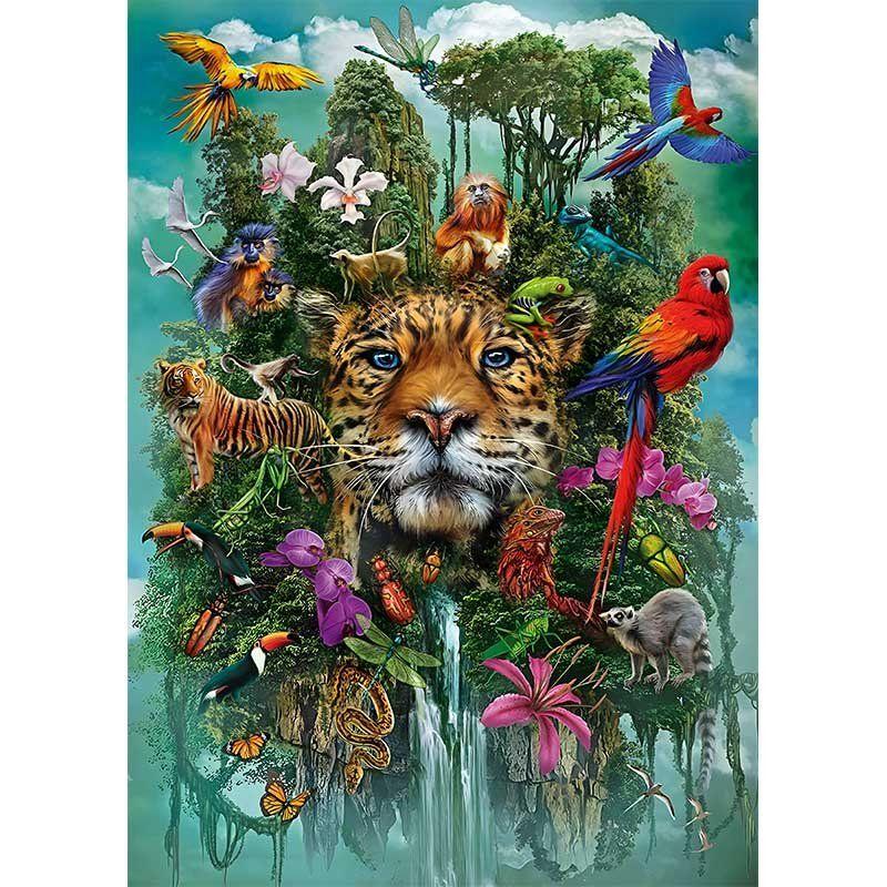 Discover Jungle Animals Puzzle Set