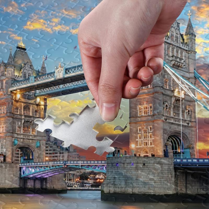 London Bridge 1000pcs Jigsaw Puzzle Home Decor