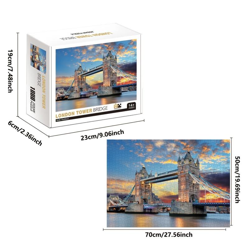 London Bridge 1000pcs Jigsaw Puzzle Home Decor