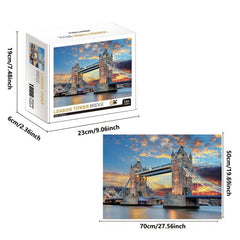 London Bridge 1000pcs Jigsaw Puzzle Home Decor
