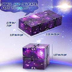 Infinite Cube Flipping Toy Anxiety Toy Fingertip Game Puzzle Anti Stress