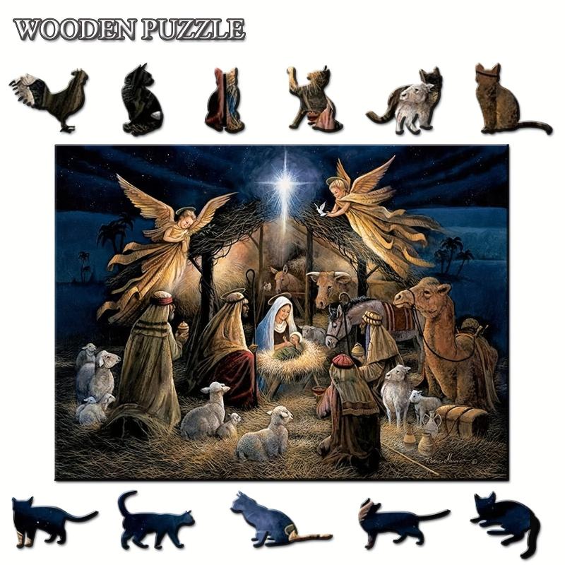 Animal Shaped Wooden Jigsaw Puzzles - Fun Challenge for Adults