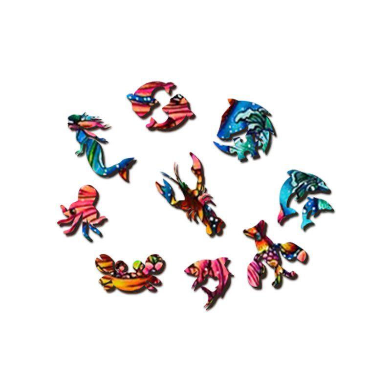 Wooden Koi Fish Puzzle - Unlock Nature's Beauty