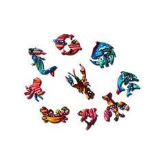 Wooden Koi Fish Puzzle - Unlock Nature's Beauty