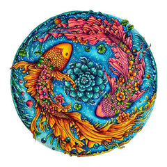 Wooden Koi Fish Puzzle - Unlock Nature's Beauty