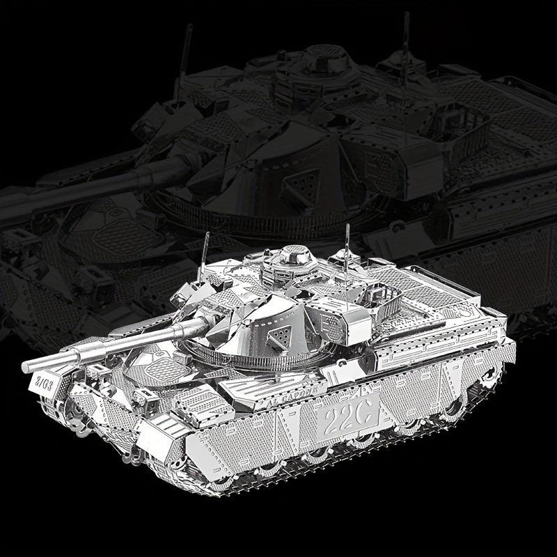 3D Metal Jigsaw Puzzle Model DIY Assembly Tank Series Chief Tank Gift
