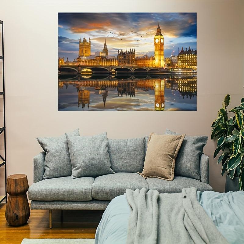 Westminster Palace 1000pc Jigsaw Puzzle Night View Houses Of Parliament