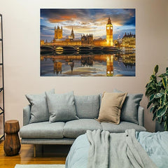 Westminster Palace 1000pc Jigsaw Puzzle Night View Houses Of Parliament