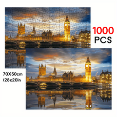 Westminster Palace 1000pc Jigsaw Puzzle Night View Houses Of Parliament