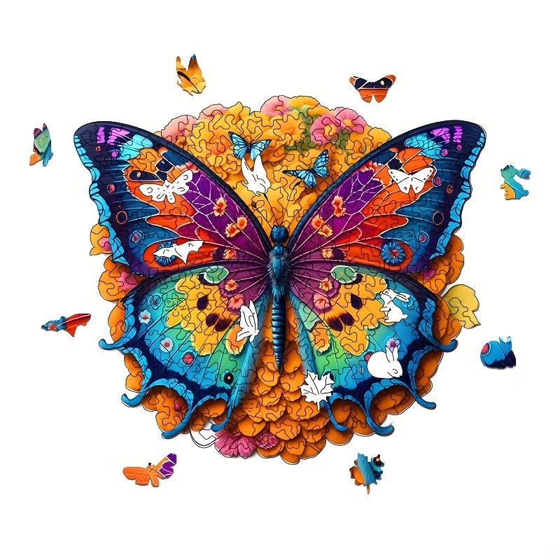 Butterfly Honey Wooden Puzzle Educational Toy