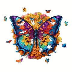 Butterfly Honey Wooden Puzzle Educational Toy